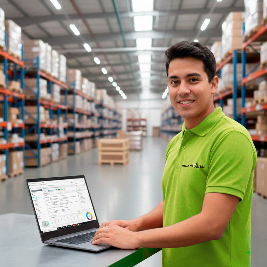 Representación visual de la evolución de mundiPartes